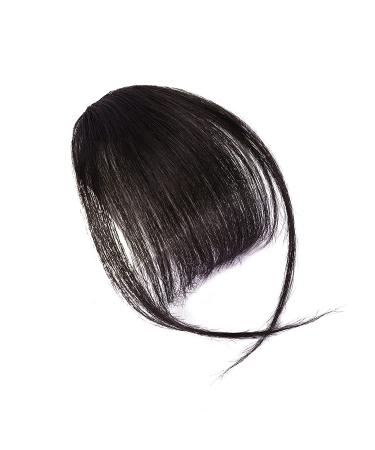 Wispy Bangs Hair Clip in Real Human Hair - Brown Black | BOGSEA Hairpieces for Women - Buy Online on GoSupps.com
