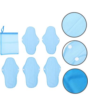 Beavorty 8 Sets Women's Polarfleece Menstrual Pads - 6-Ply Overnight Protection | Eco-Friendly & Comfortable | Middle East Shipping - Buy Online on GoSupps.com
