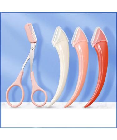 Eybrower shaver set eyebrow razor eyebrow trimmer set dermaplaning blades for face facial razor eyebrow razor small eyebrow care beauty tools suitable for