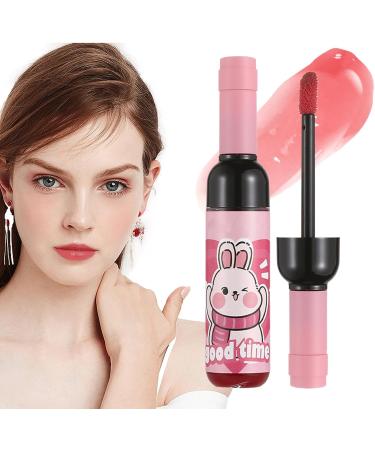 Wine Lipstick Long Lasting Lip Gloss Wine Red Liquid Lip Gloss Matte Finish Water Resistant For Dates And Family Parties 01 A - Buy Online on GoSupps.com