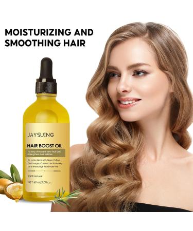 Natural Hair Growth Oil | Veganic Rosemary Oil for Dry Damaged Hair (2 Fl Oz) - Boost Your Hair Wellness - Buy Online on GoSupps.com