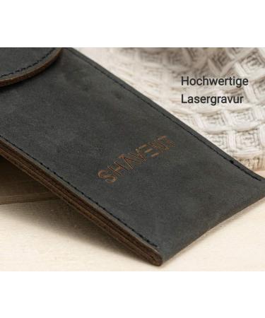 Premium Leather Travel Case for SHAVENT Razor - Durable & Stylish Protection - Buy Online on GoSupps.com