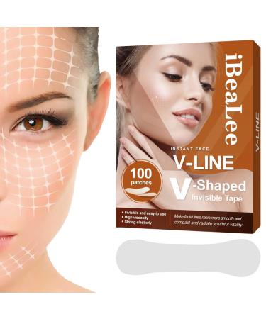 Facelift Tape for Face Face Tape for Wrinkles Instant Face Lift Sticker Face Lifting Tape for Saggy Skin Face Lift Tape Invisible for Double Chin Facelift Tape for Face Invisible Neck