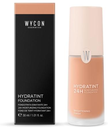 WYCON Cosmetics HYDRATINT Radiant Hydrating Foundation with Hyaluronic Acid & Urea 24 Hours Hydration - NW37 - Buy Online on GoSupps.com