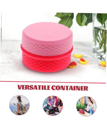 minkissy 5 Sets Cream Box Salve Jar Portable Cosmetic Organizer Silicone Cosmetic Container Leakproof Cosmetic Jar Refillable Cream Jars Storage Box Silica Gel Vacation Little Cream - Buy Online on GoSupps.com