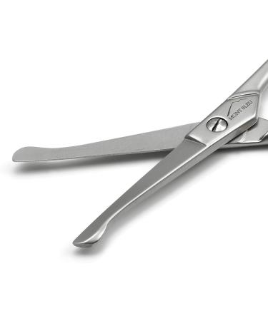 Mont Bleu Ear & Nose Hair Scissors Straight Blades Carbon Steel Made in Italy Straight 4 cm/4" - Buy Online on GoSupps.com