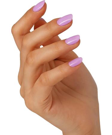 Bluesky Gel Nail Polish Lavender NEON23 Light Purple Long Lasting Chip Resistant 10 ml (Requires Drying Under UV LED Lamp) Lavender Neon23 10 ml (Pack of 1) - Buy Online on GoSupps.com