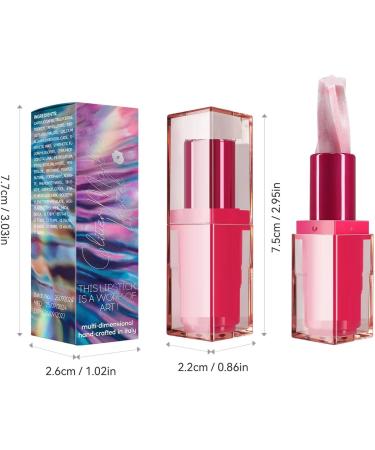  Dranng Glitter lip gloss long-lasting shimmering lipstick - Long-lasting lipstick moisturizing lip balm with shimmering lipstick waterproof cosmetics lipstick - Buy Online on GoSupps.com