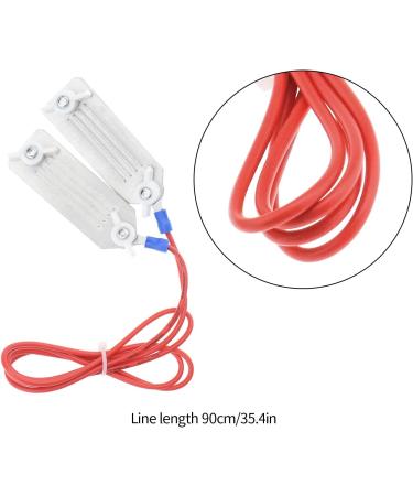 Buy 2-Part Polyethylene Band Fence Connector | Stainless Steel Clip for 20-40mm Width | Ideal for Pasture Fence Tape & Rope - Buy Online on GoSupps.com
