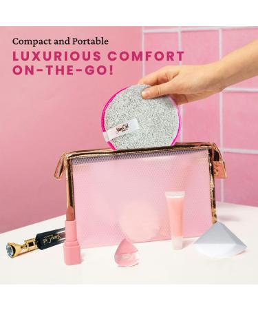 StansOut Beauty Makeup Removing Rounds - Reusable Microfiber Face Pads & Washable Cleansing Cloths - Gentle Effective Travel-Friendly - 3 Pack - Buy Online on GoSupps.com