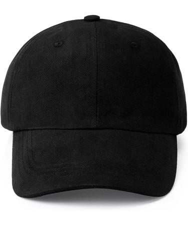 NPQQUAN Low Profile Cotton Baseball Cap - Adjustable Men Women Golf Dad Hat in Black - Buy Online on GoSupps.com