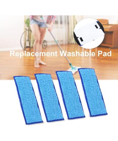 Replacement Washable Pad 10 Pcs Paste Cleaning Cloth Replacement Washable Wet Dry Mopping Pads for Jet 240/241 for Hardwood(Blue) - Buy Online on GoSupps.com