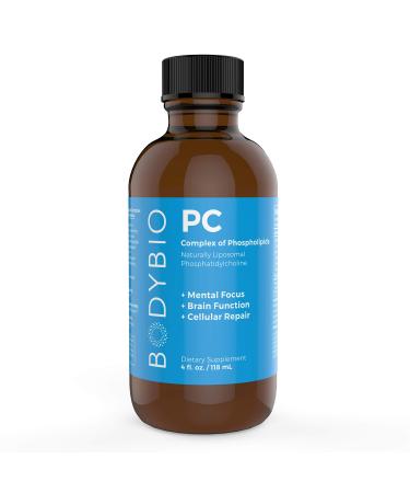BodyBio PC Liposomal Phospholipid Complex 4 fl oz