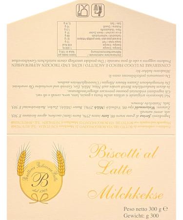 Boulangerie P tisserie BOTTO Artisan Milk Biscuits with Milk and Butter Palm Oil Free Pack of 3 Packs of 300g Sweet Snack - Buy Online on GoSupps.com