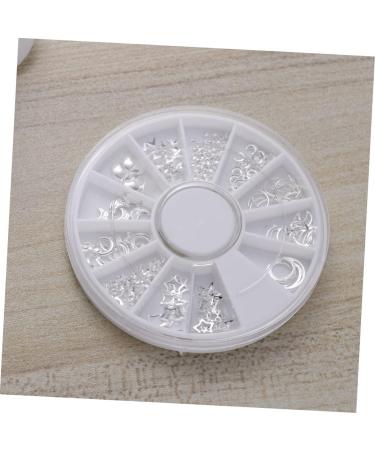 COHEALI 1pc 12 Nail Art Glitters Nail Decorations for Nail Glitter Metal Trim Nail Art Decoration Gold Nail Art Nail Embellishments Diy Nail Decals Rhinestone Decor Disc Manicure - Buy Online on GoSupps.com