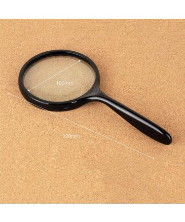 ES for Hobbies Reading Magnifier 100mm Large Mirror Crank Magnifier -3-10 Times Old Man Reading Glass Lens - Maintenance Reading Newspaper Jewelry I Better Life - Buy Online on GoSupps.com