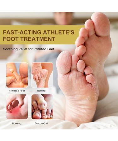 2PC Nutrition Foot Cream Foot Deodorant Cream for Odour Skin Therapy Cream Itching Sweating Scaling and Blisters Refreshing Soothing and Calming Convient Aussi Bien aux Hommes Qu'aux Femmes - Buy Online on GoSupps.com