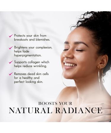 USDA Organic Radiance Superfruit Vitamin C Booster Powder - All Skin Types Plant-Based Skincare 12g - No Synthetics - Buy Online on GoSupps.com
