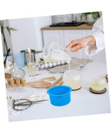 Sevacc 5ST Wax Melting Bowl Set - Easy Clean Silicone Replacement Pots for Wax Warmers - 12x12cm - 5PCS Blue - Buy Online on GoSupps.com