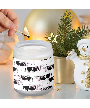 Vanilla Scented Candles - Aromatherapy Jar Candles Gift Set | Long Lasting 7 oz Candles for Home | Perfect Birthday Gifts for Women - Happy Cows - Buy Online on GoSupps.com