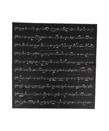 Cleaning cloth for instruments made of microfibre (30 x 30 cm) black
