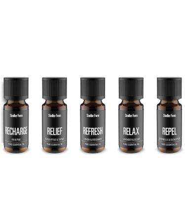 Stadler Form Relief 100% Natural Essential Oil - Eucalyptus & Warm Woods | 10 ml Fragrance Oil for Aroma Diffusers & Lamps - Relieve Cold Symptoms - Buy Online on GoSupps.com