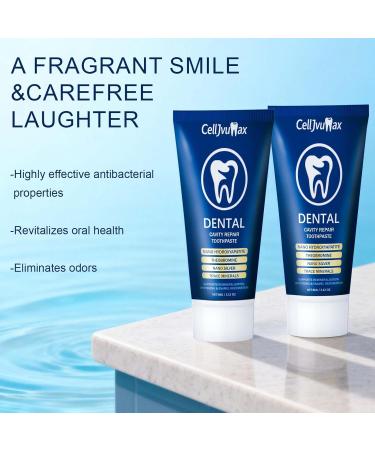 Enamel Repair Toothpaste for Cavity Protection Transparent Gel to Strengthen Teeth and Support Gum Health Daily Dental Care for Oral Hygiene (02) - Buy Online on GoSupps.com