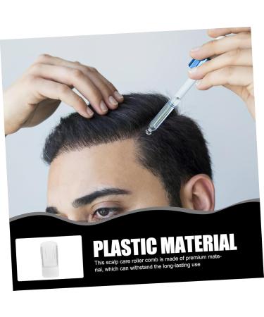 Angoily Scalp Applicator & Massager | Hair Oil Comb & Wall Organizer for Optimal Scalp Care - Buy Online on GoSupps.com