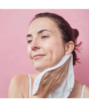 Baie Botanique Dual Action Facial Cloth Luxury Cotton Muslin and Bamboo Ultra-Soft Terry - 100% Natural (Single) - Buy Online on GoSupps.com