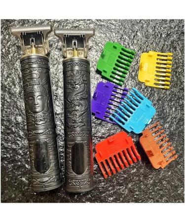 Buy T9 Black Body Hair Clippers - Adjustable Sizes 1.5mm to 9mm Long Battery Life Gift Dragon & Phoenix Buddha - Buy Online on GoSupps.com