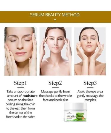 Aloe Moisturizing Cream Firming Cream Natural Gentle Nourishing aloe Cream Facial Moisturizing Repair Brightening Facial Skin Care Deep Hydration Locking Moisture - Buy Online on GoSupps.com