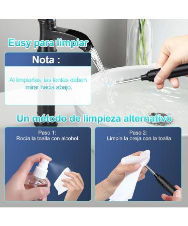 Buy 8MP HD Ear Wax Removal Otoscope - Waterproof WiFi Ear Endoscope for iPhone & Android - Buy Online on GoSupps.com