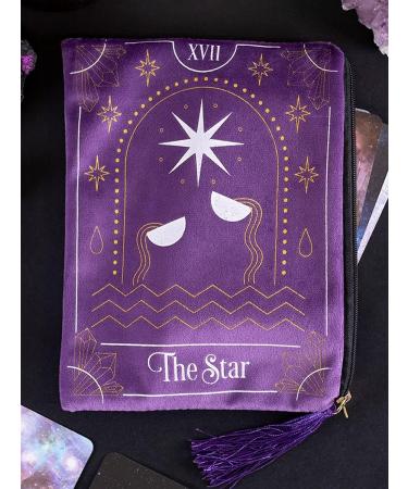 Grindstore FT_54330 Zippered Bag - Star Tarot Card Design | 26g Multi-Colour | International Shipping Available - Buy Online on GoSupps.com