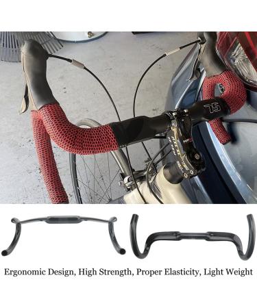 RXL SL Carbon Road Bike Handlebar 31.8mm - 420mm Black Matte Drop Bars - Buy Online on GoSupps.com