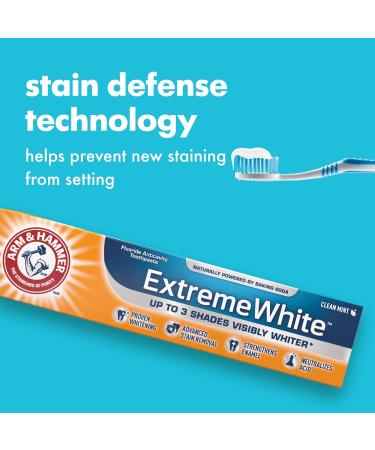 ARM & HAMMER Extreme White Toothpaste 120-ml (packaging may vary) - Buy Online on GoSupps.com