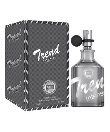 Hybrid & Company Trend Intense Eau De Parfum For Men Vaporisateur Natural Spray 3.4 Fl Oz TREND INTENSE EAU DE PARFUM 3.4 Fl Oz (Pack of 1)