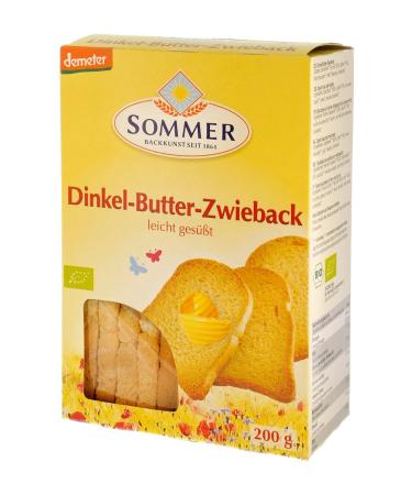 Summer spelled butter rusks 200 g - Buy Online on GoSupps.com