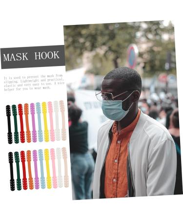 Gatuida 60 Pcs Mask Ear Rope Buckle - Extend Mask Strap & Stress Reliever Accessories for Comfortable Wear - Buy Online on GoSupps.com