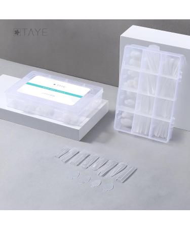 TAYE 288PCS Nail Dual Forms Set - Reusable Full Nail Forms for Polygel & Acrylic Extensions 8 Styles & 12 Sizes Includes Silicone Stickers - Ideal for DIY Nail Art - Buy Online on GoSupps.com