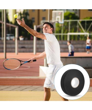 Simarro Non-Slip Ice Hockey Tape - 25m Self-Adhesive Handle Grip for Hockey Tennis Golf & Badminton Rackets - Durable Black Sports Handle Band - Buy Online on GoSupps.com