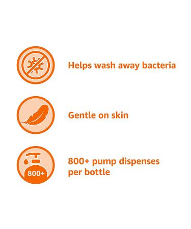 Amazon Basics Mango and Coconut Water Scent Hand Soap Refill - 56 fl oz (Pack of 2) | Triclosan-Free - Buy Online on GoSupps.com