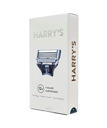 Harry's Razor Blades - 3 Packs of 4 Blades in Durable Water-Friendly Travel Cases - Buy Online on GoSupps.com