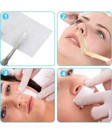 100 Wax Strips for Hair Removal - Brazilian & Leg Waxing - Tear & Easy Use Plasters - Buy Online on GoSupps.com