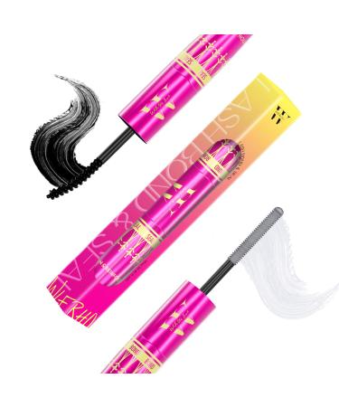 Lash Bond and Seal 12ml Cluster Lash Glue for Individual Clusters Lashes DIY Eyelash Extensions Long Lasting Strong Hold Waterproof 72-96 Hours 2 in 1 Lash Clusters at Home by W