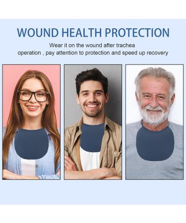 Chengyououm Tracheostomy Shower Cover | Adjustable Waterproof Neck Stoma Protection | Breathable Tracheotomy Accessories - International Shipping - Buy Online on GoSupps.com