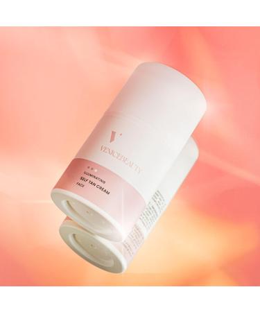 VENICEBEAUTY Illuminating Face Tan Cream - Self Tanning Cream for the Face Nourishing Stainless for All Skin Types - Buy Online on GoSupps.com