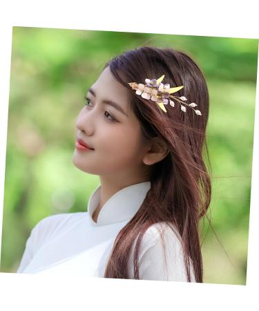 minkissy Bridal Hair Accessories Hair Clips Hair Accessories for Women Hair Barrettes for Women Barrettes for Women Thin Hair Asian Hair Accessories Women's Resin Side Clip Cheongsam - Buy Online on GoSupps.com