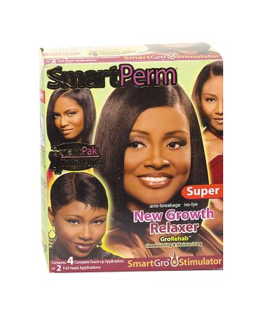 Smartperm Relaxer Hair Care Kit Super 1 Ea 1count