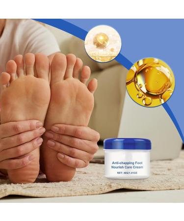  Ziennhu Foot Cream Foot Care Cream Anti-Cracked and Callus Repairs and Soothes Cracks/Nourishes and Softens Calluses 8H Intensive Night Care 100% Natural Ingredients Care - Buy Online on GoSupps.com