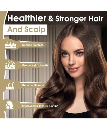 Batana Oil for Hair Growth - Natural Conditioner & Thickening Oil for Men & Women - Repairs Damage Eliminates Frizz 4.23oz - Buy Online on GoSupps.com
